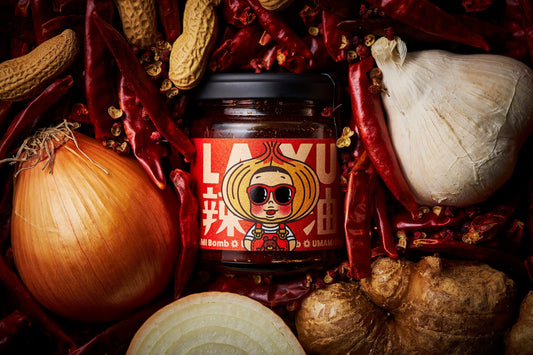 東京の「だし尾粂 麻布台ヒルズ店」でUMAMI BombのLA-YUが買えます!